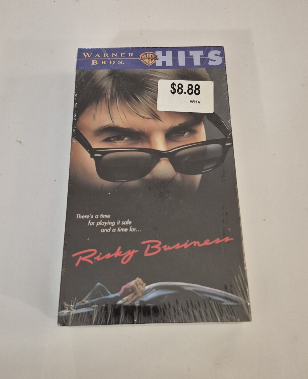 Risky Business VHS 1983 Teen Comedy Drama Tom Cruise New Sealed
